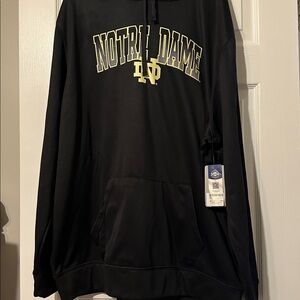 Colosseum Men's Classic Notre Dane Black Outerwear 3XL